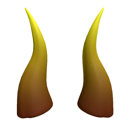 Golden Evil Horns