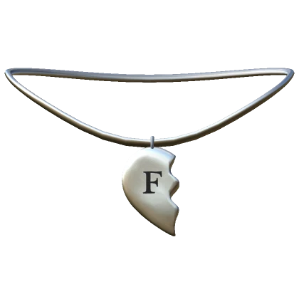 3.0 Bff Necklace - F Left