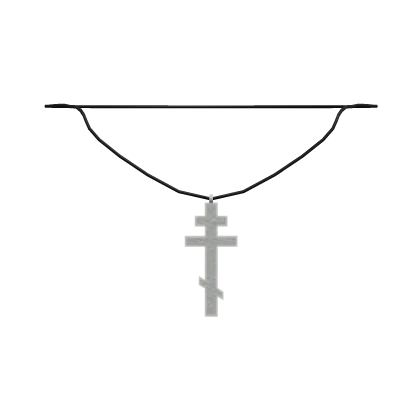 Silver Orthodox Cross