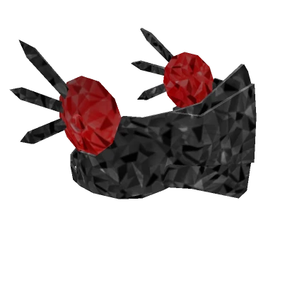 black and red sparkle valk