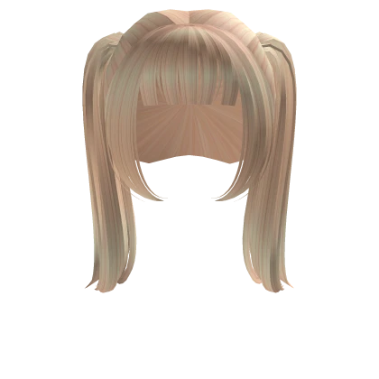 Dark Magical High Pigtails w/ bangs (Blonde)