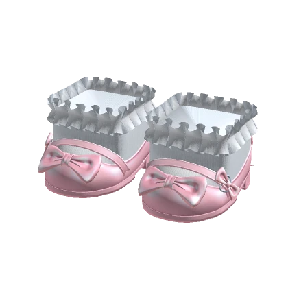 Doll Shoes Low – Pink