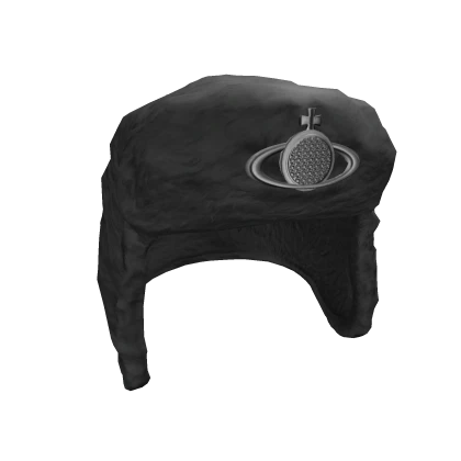 Y2K Grey Planet Ushanka