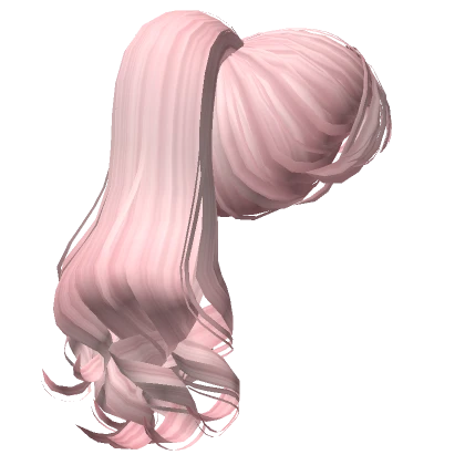 Retro Curly Dainty Pony Pink