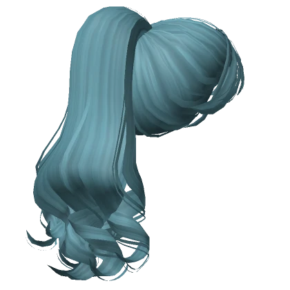 Retro Curly Dainty Pony Green