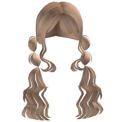 Malibu Bubbly Pigtails in Blonde