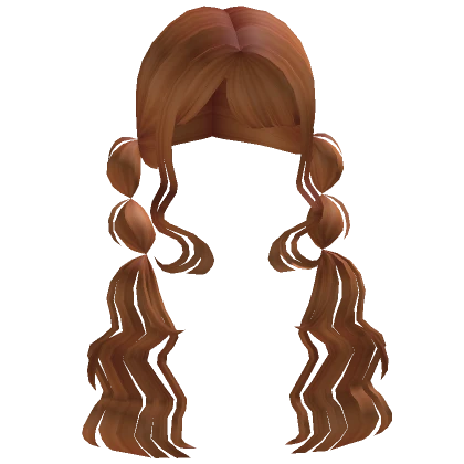 Malibu Bubbly Pigtails in Ginger