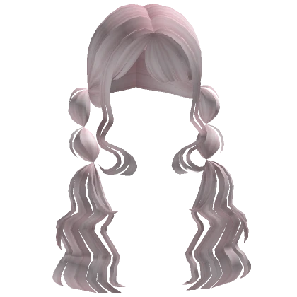 Malibu Bubbly Pigtails in Light Pink