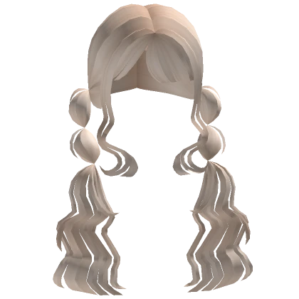 Malibu Bubbly Pigtails in Light Blonde