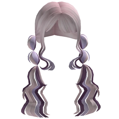 Malibu Bubbly Pigtails in Lavender