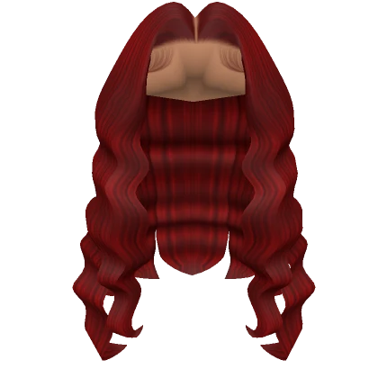 Kira Wavy Hair in Red