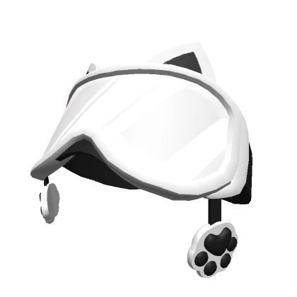 Raised Kitty Goggles (Monochrome)
