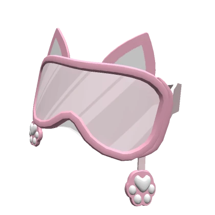 Neck Kitty Goggles (Pink)
