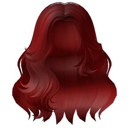 Wavy Mermaid Hair Red