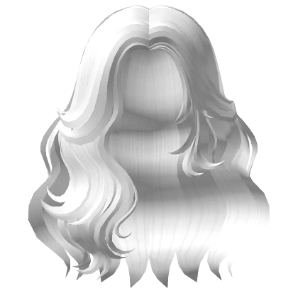 Wavy Mermaid Hair White