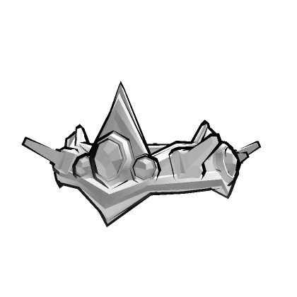 White Outline Crown