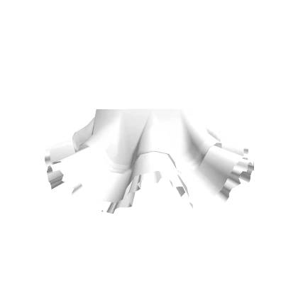 White Ruffle Tutu Skirt 3.0