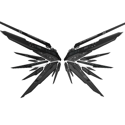 Mech Wings (Black and White)