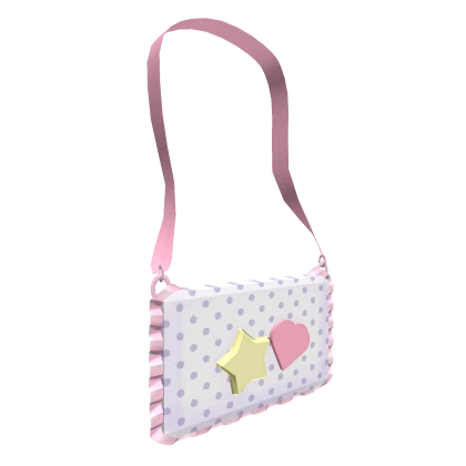 Kawaii Poka Dot Charm Bag 