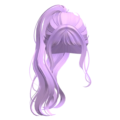 Cute Side Ponytail (Lilac)