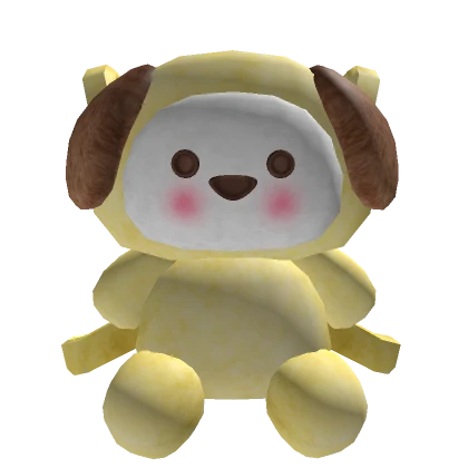 [1.0] Cute Plush Dog Backpack