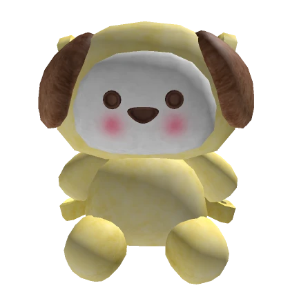 [3.0] Cute Plush Dog Backpack