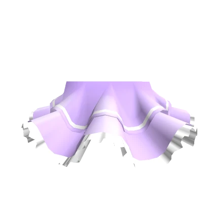 Purple Ruffle Tutu Skirt 3.0