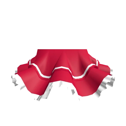 Red Ruffle Tutu Skirt 3.0