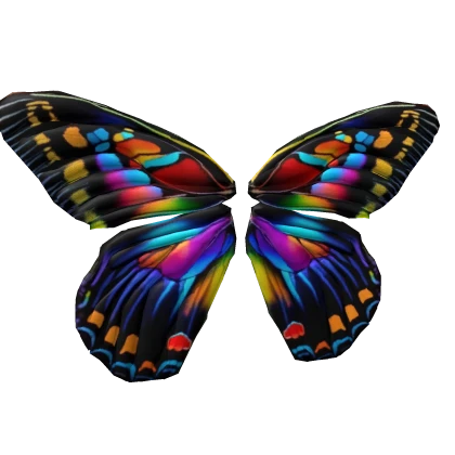 Rainbow Butterfly Wings