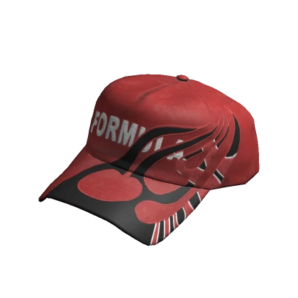 Formula Red Flame Cap