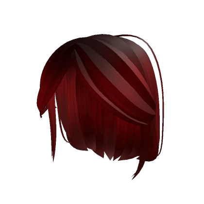 Short Red Hair with Bangs