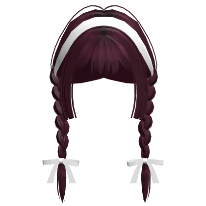 (NJ) Super Shy Braided Hairstyle (Plum)