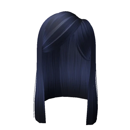 Religious Girl Hair in Navy Blue