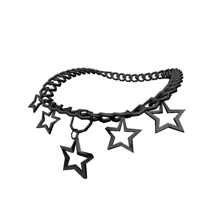 Black Super Star Necklace 3.0