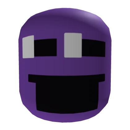 Purple Man Face