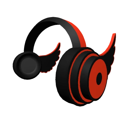 Red Angelic Headphones