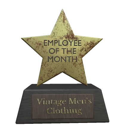 Employee of the Month Trophy