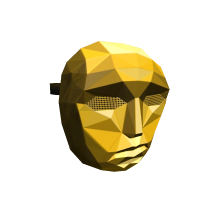 Golden Frontman Mask