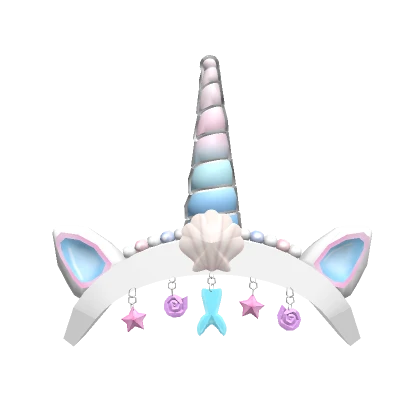 Mermaid Unicorn Horn