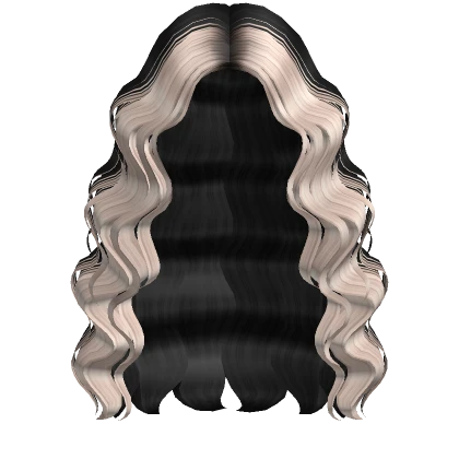 Salt Water Waves Two-Tone in Black & Blonde