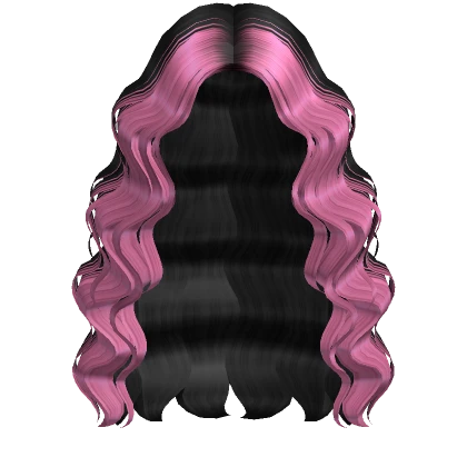 Salt Water Waves Two-Tone in Black & Hot Pink