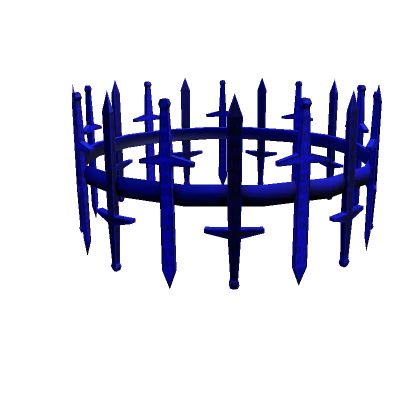 Blue Hacker Sword Crown [SALE]