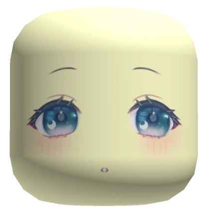 ♡ sad chibi star night moon anime blush face