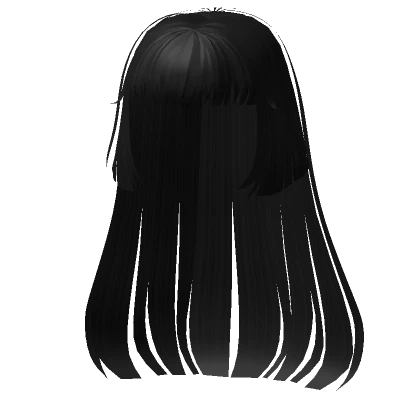 Black Extreme Hime Cut