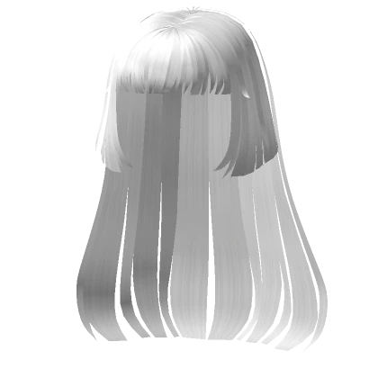 White Extreme Hime Cut