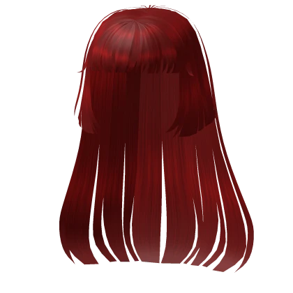 Extreme Hime Cut in Red