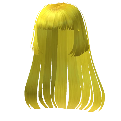 Extreme Hime Cut in Yellow