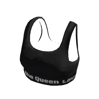 Queen Tank Top - Black