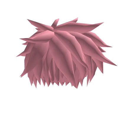 Spikey Anime Hair in Pink