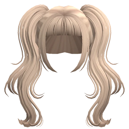 Blonde Long Wavy Pigtails